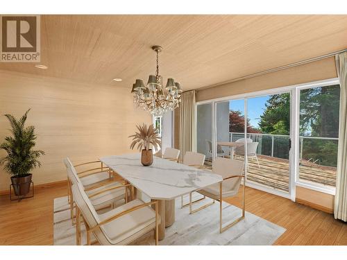 860 Fairmile Road, West Vancouver, BC - Indoor Photo Showing Dining Room