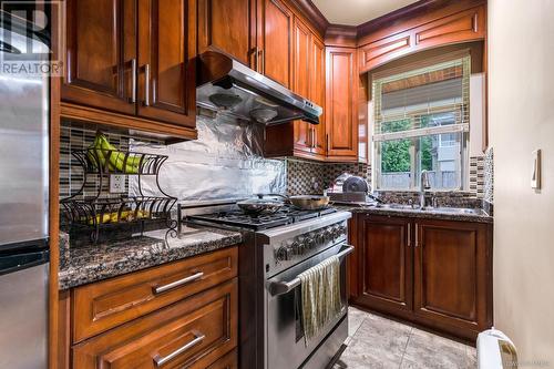 4700 Webster Road, Richmond, BC - Indoor Photo Showing Kitchen With Double Sink