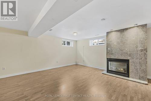 35 Bayshore Boulevard, Barrie, ON - Indoor With Fireplace