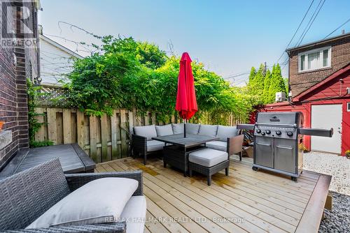 136 Monarch Park Avenue, Toronto, ON - Outdoor With Deck Patio Veranda With Exterior