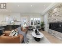 6524 Angus Drive, Vancouver, BC  - Indoor Photo Showing Living Room With Fireplace 