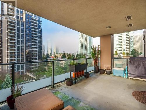 506 2077 Rosser Avenue, Burnaby, BC - Outdoor With Balcony With Exterior