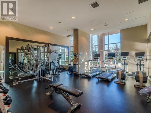 506 2077 Rosser Avenue, Burnaby, BC - Indoor Photo Showing Gym Room