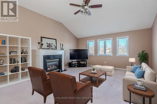 48 Loon Avenue, Barrie, ON - Indoor Photo Showing Living Room With Fireplace