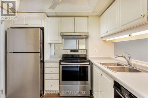 807 - 1 Aberfoyle Crescent, Toronto, ON - Indoor Photo Showing Kitchen With Double Sink