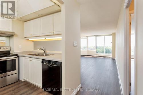 807 - 1 Aberfoyle Crescent, Toronto, ON - Indoor Photo Showing Kitchen With Double Sink