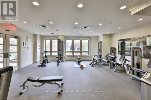 201 - 111 Forsythe Street, Oakville, ON - Indoor Photo Showing Gym Room