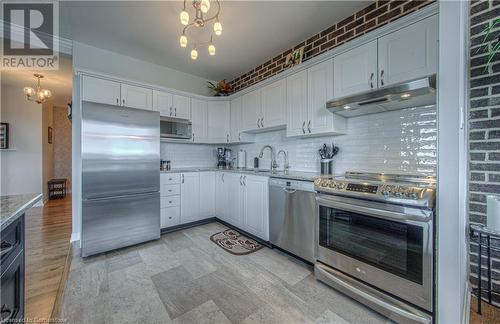 60 Wyndham Street S Unit# 901, Guelph, ON - Indoor Photo Showing Kitchen