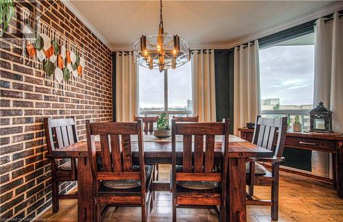 60 Wyndham Street S Unit# 901, Guelph, ON - Indoor Photo Showing Dining Room