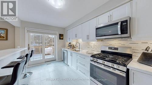 21 Weekes Drive, Ajax, ON - Indoor Photo Showing Kitchen With Double Sink With Upgraded Kitchen