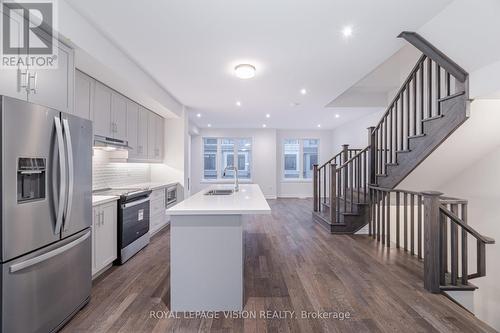 56 Folcroft Street, Brampton, ON - Indoor Photo Showing Kitchen With Stainless Steel Kitchen