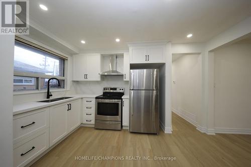 25 Crusader Street, Toronto, ON - Indoor Photo Showing Kitchen With Stainless Steel Kitchen With Double Sink