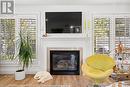 14 Lucia Court, Niagara-On-The-Lake (101 - Town), ON  - Indoor Photo Showing Living Room With Fireplace 