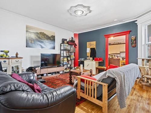 Living room - 4707  - 4711 Rue Adam, Montréal (Mercier/Hochelaga-Maisonneuve), QC - Indoor Photo Showing Living Room