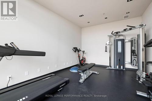 1207 - 203 Catherine Street, Ottawa, ON - Indoor Photo Showing Gym Room