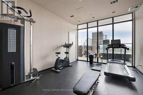 1207 - 203 Catherine Street, Ottawa, ON - Indoor Photo Showing Gym Room