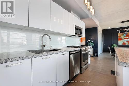 1207 - 203 Catherine Street, Ottawa, ON - Indoor Photo Showing Kitchen With Upgraded Kitchen