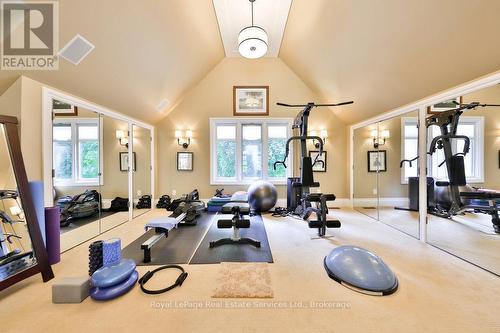 24 Raymar Place, Oakville (Old Oakville), ON - Indoor Photo Showing Gym Room