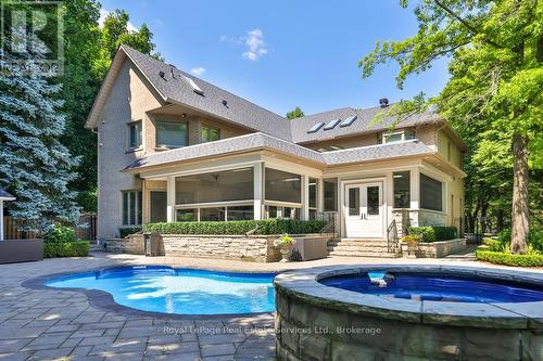 24 Raymar Place, Oakville (Old Oakville), ON - Outdoor With In Ground Pool