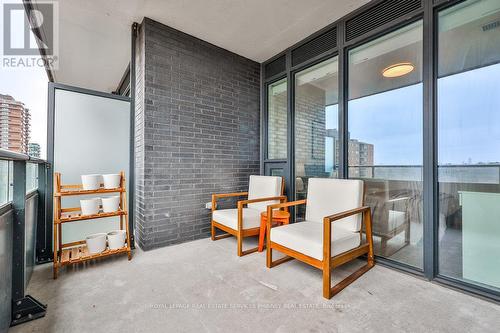 1011 - 21 Park Street, Mississauga, ON - Outdoor With Balcony With Exterior