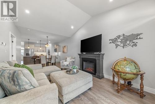 26 Raycroft Drive, Belleville, ON - Indoor Photo Showing Living Room With Fireplace