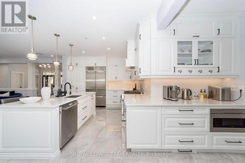 284 Ridgeside Farm Drive, Ottawa, ON - Indoor Photo Showing Kitchen With Upgraded Kitchen