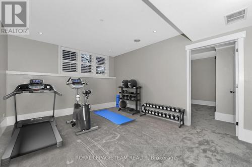 284 Ridgeside Farm Drive, Ottawa, ON - Indoor Photo Showing Gym Room