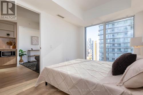 3115 - 82 Dalhousie Street, Toronto, ON - Indoor Photo Showing Bedroom