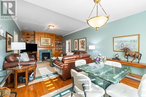 70 Leggett Avenue, Toronto, ON - Indoor Photo Showing Other Room With Fireplace