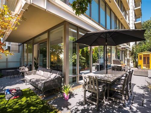 302-708 Burdett Ave, Victoria, BC - Outdoor With Deck Patio Veranda With Exterior