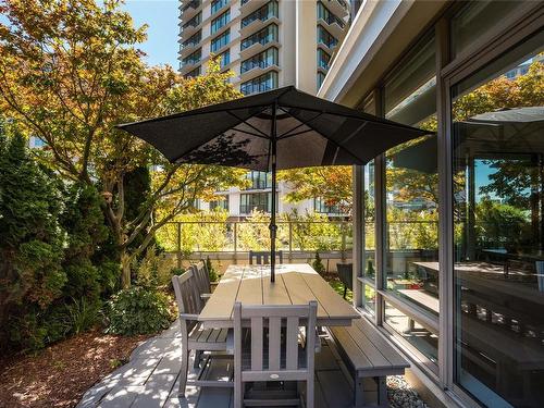 302-708 Burdett Ave, Victoria, BC - Outdoor With Deck Patio Veranda