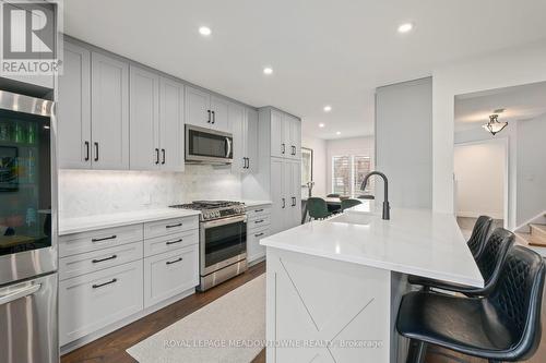 92 Smith Drive, Halton Hills, ON - Indoor Photo Showing Kitchen With Stainless Steel Kitchen With Upgraded Kitchen