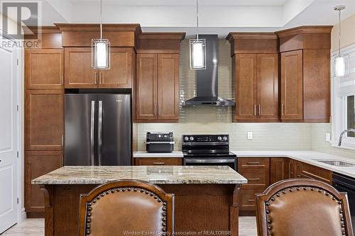 517 Veneto Street, Lakeshore, ON - Indoor Photo Showing Kitchen With Upgraded Kitchen