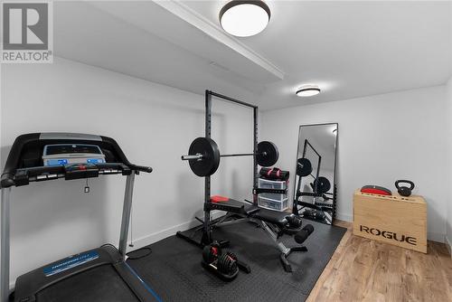 2576 Crown Ridge Road, Sudbury, ON - Indoor Photo Showing Gym Room