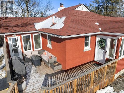 2576 Crown Ridge Road, Sudbury, ON - Outdoor With Deck Patio Veranda With Exterior