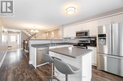 1671 Stover Crescent, Milton, ON - Indoor Photo Showing Kitchen With Stainless Steel Kitchen