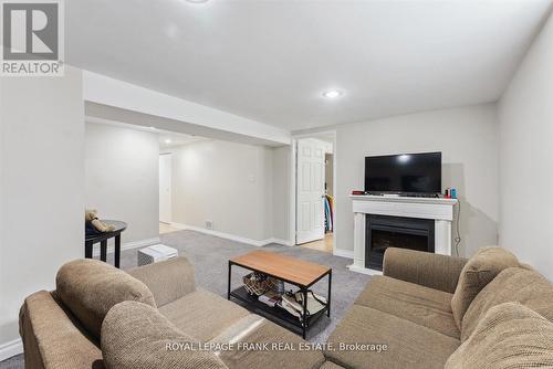 14 Mattawa Court, Whitby (Lynde Creek), ON - Indoor Photo Showing Living Room With Fireplace