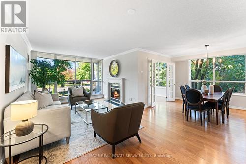 306 - 1 Ripley Avenue, Toronto, ON - Indoor With Fireplace