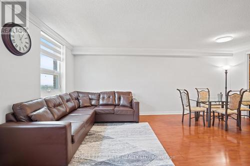 1112 - 4 Lisa Street, Brampton, ON - Indoor Photo Showing Living Room