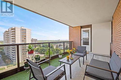 1112 - 4 Lisa Street, Brampton, ON - Outdoor With Balcony With View With Exterior