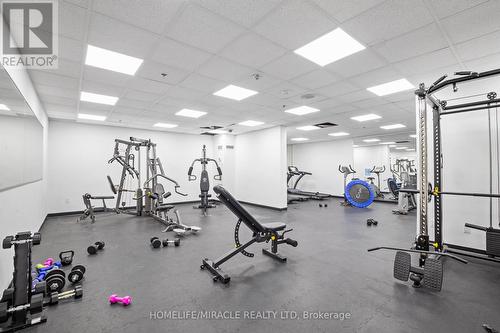 1112 - 4 Lisa Street, Brampton, ON - Indoor Photo Showing Gym Room