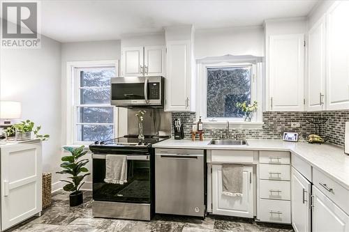 431 Arnold Street, Sudbury, ON - Indoor Photo Showing Kitchen With Upgraded Kitchen