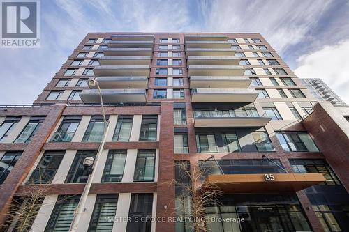 318 - 35 Tubman Avenue, Toronto, ON - Outdoor With Facade