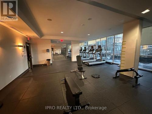 501 - 4065 Brickstone Mews, Mississauga, ON - Indoor Photo Showing Gym Room