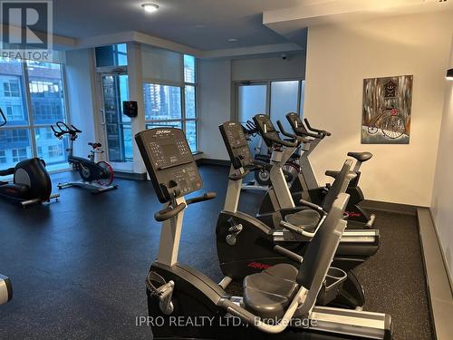 501 - 4065 Brickstone Mews, Mississauga, ON - Indoor Photo Showing Gym Room