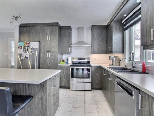 Kitchen - 208 Rue Gilbert, Saint-Joseph-De-Beauce, QC - Indoor Photo Showing Kitchen With Double Sink With Upgraded Kitchen