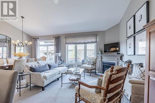 55 - 2250 Buroak Drive, London, ON - Indoor Photo Showing Living Room With Fireplace