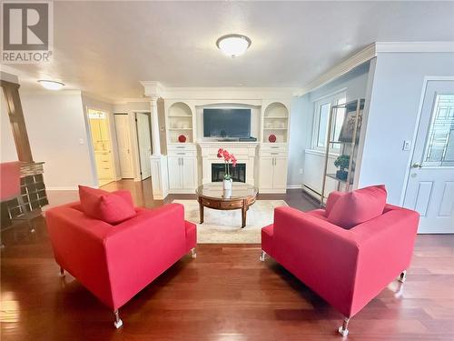 190 Mountain Street Unit# 405, Sudbury, ON - Indoor Photo Showing Living Room With Fireplace