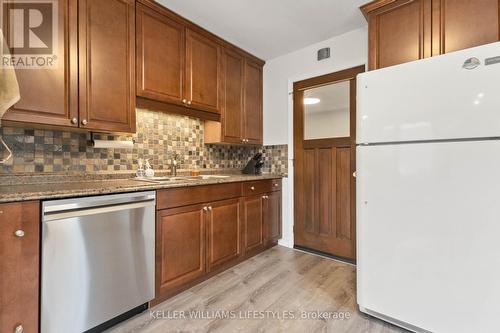 217 Linwood Street, London, ON - Indoor Photo Showing Kitchen With Double Sink