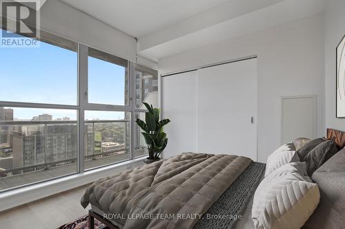 1602 - 179 George Street, Ottawa, ON - Indoor Photo Showing Bedroom